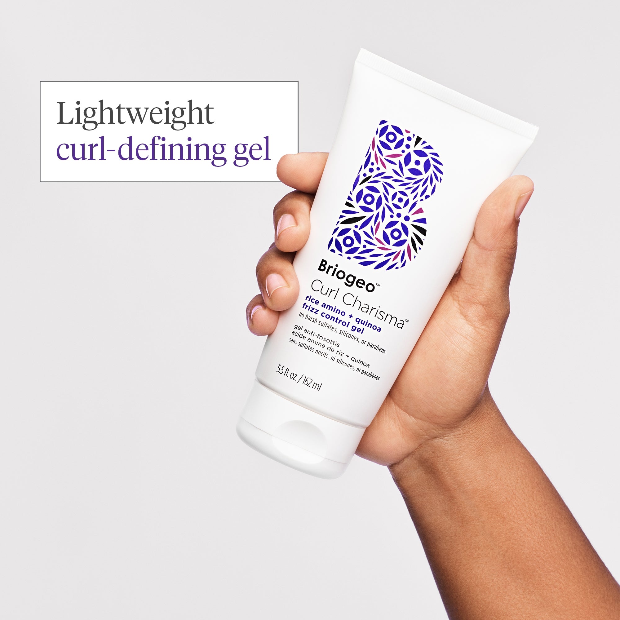 Curl Charisma™ Rice Amino + Quinoa Frizz Control Gel - Briogeo