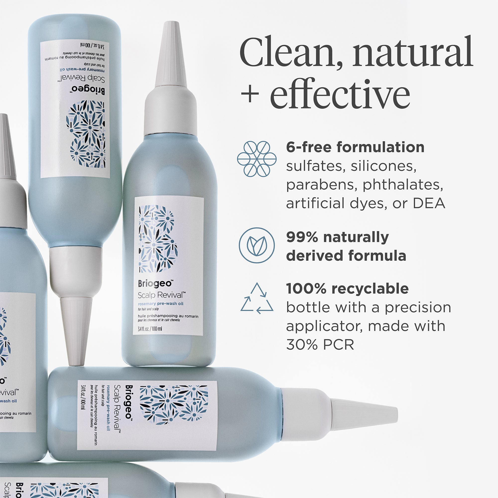 Scalp Revival Rosemary Pre-Wash Oil 1oz - Briogeo