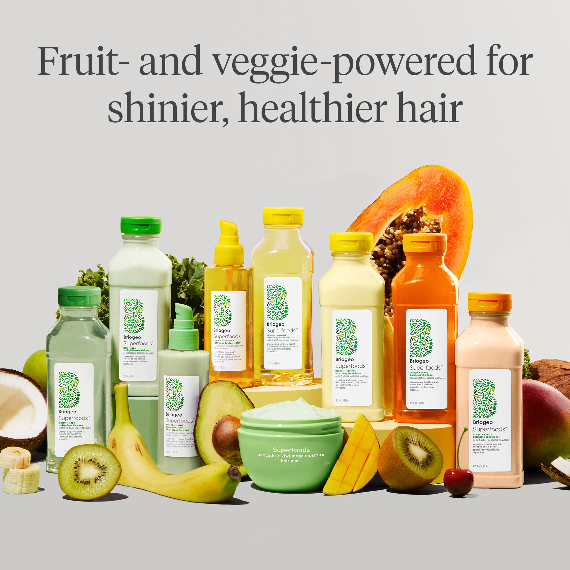 Briogeo Superfoods™ Mango + Cherry Balancing Shampoo - Briogeo
