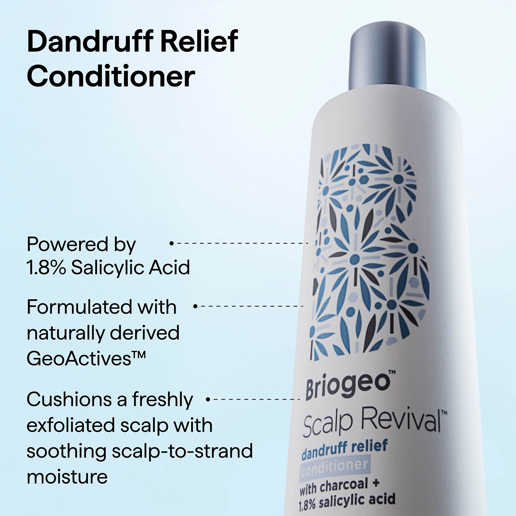 Scalp Revival™ Dandruff Relief Conditioner with Charcoal + 1.8% Salicylic Acid - Briogeo