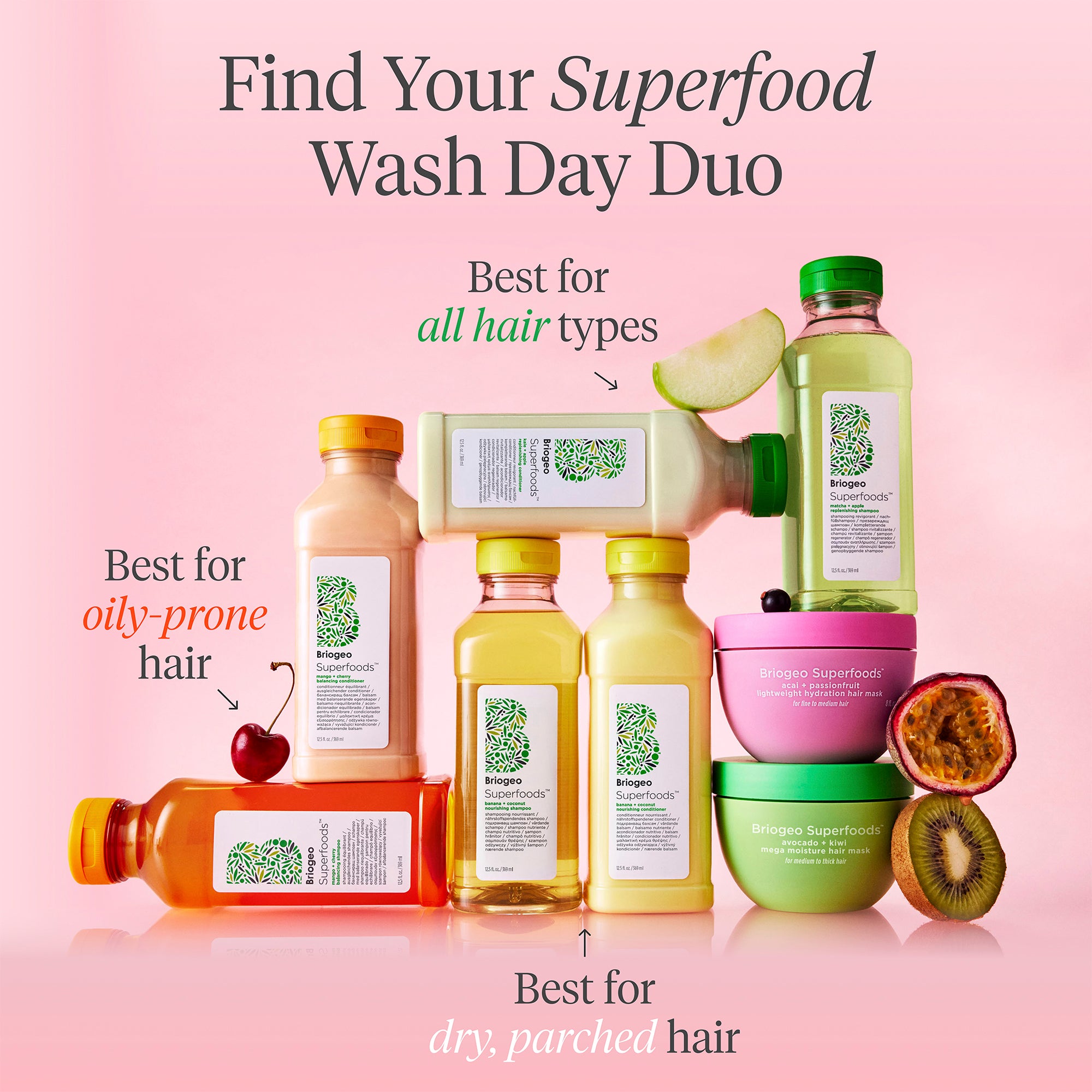 Superfoods Lightweight Hydration Hair Mask 2 oz - Briogeo